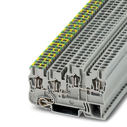 Phoenix Contact 3209044 5/3-PE/B/L, STIO 2 Series Grey, 2.5mm², 4-Level, Spring Termination [3209044]; 241-6171