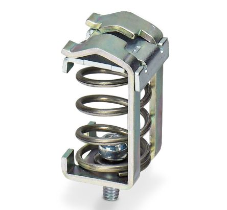 Phoenix Contact, SKS 8-D Shield Connection Clamp for use with Conductive Mounting Plates [3240213]; 241-6177