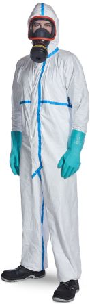 DuPont White Disposable Coverall, XXL [D13395272]; 242-5314