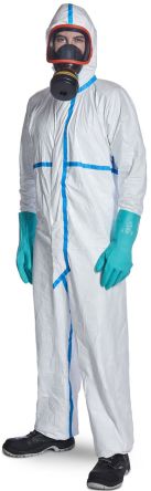 DuPont White Disposable Coverall, XL [D13395284]; 242-5320
