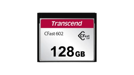Transcend CFast Card, 128GB [TS128GCFX602]; 244-9960