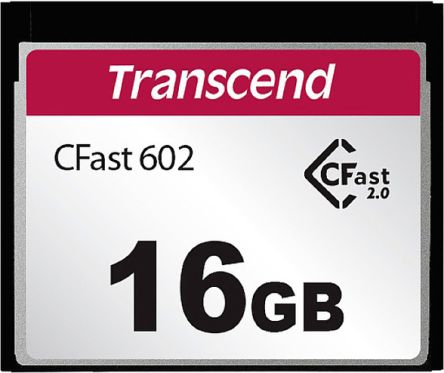 Transcend CFast Card, 16GB [TS16GCFX602]; 244-9988