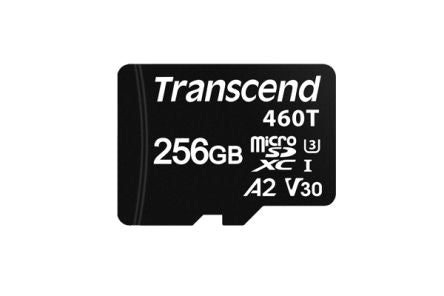 Transcend 256 GB Industrial MicroSD Micro SD Card, V30 [TS256GUSD460T]; 245-0041