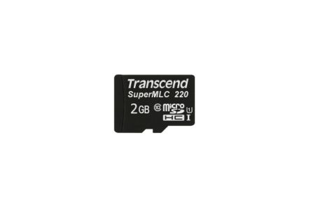 Transcend 2 GB Industrial MicroSD Micro SD Card [TS2GUSD220I]; 245-0043