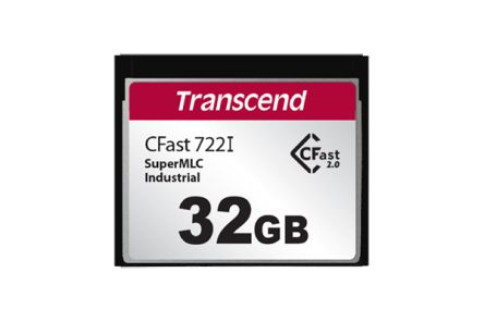 Transcend CFast Card, 32GB [TS32GCFX722I]; 245-0049