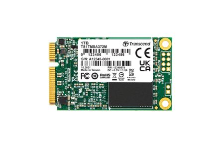 Transcend MSA372M mSATA 64 GB Internal SSD [TS64GMSA372M]; 245-0098