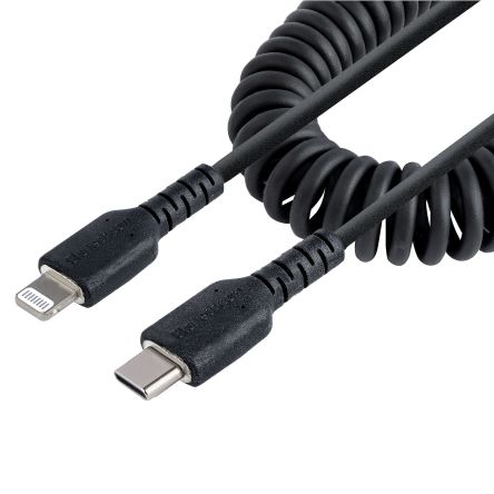 StarTech.com USB 2.0, Male USB C to Male Lightning, 480Mbps, 1m [RUSB2CLT1MBC]; 246-3386