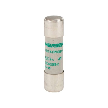 Mersen 1A Slow-Blow Ceramic Cartridge Fuse, 14 x 51mm [E213605]; 247-2734