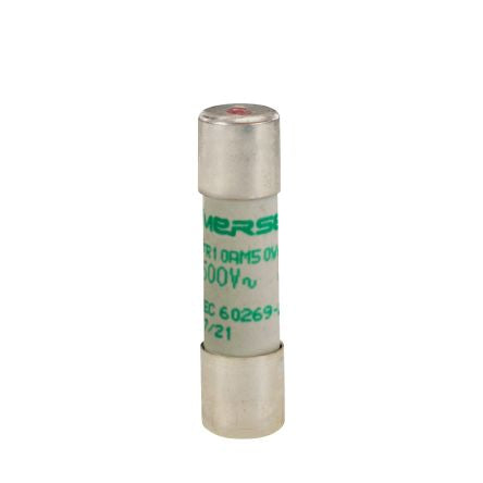 Mersen 16A Slow-Blow Ceramic Cartridge Fuse, 10 x 38mm [P215132]; 247-2858