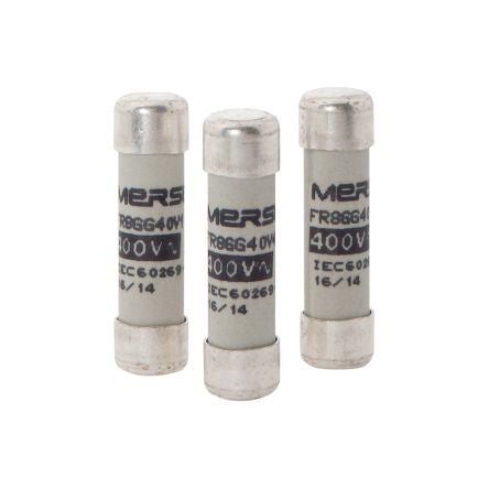 Mersen 6A Slow-Blow Ceramic Cartridge Fuse, 8.5 x 31.5mm [V201291]; 247-2914