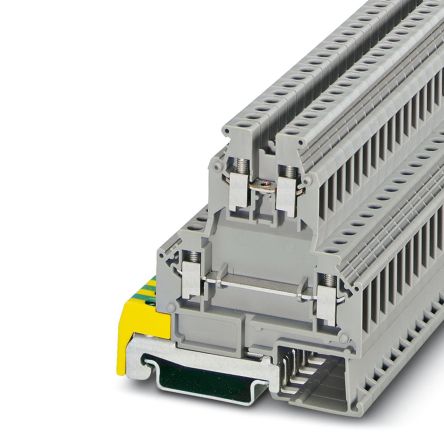 Phoenix Contact 0461018 SLKK 5 Series Grey, 0.2 → 4mm², 2-Level, Screw Termination [0461018]; 248-2133