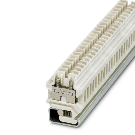 Phoenix Contact 0502058 SSK 110 KER-EX Series White, 0.5 → 10mm², 1-Level, Screw Termination [0502058]; 248-2135