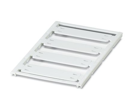 Phoenix Contact UC-WMTB Cable Tie Cable Marker, White, 7mm Cable, 0828376 [0828376]; 248-2209