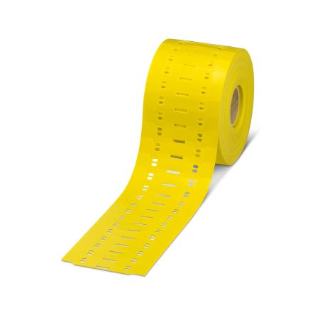 Phoenix Contact WMTB HF (40X12)R YE Cable Binder Cable Marker, Yellow, 6 → 136mm Cable, 0830408 [0830408]; 248-2220