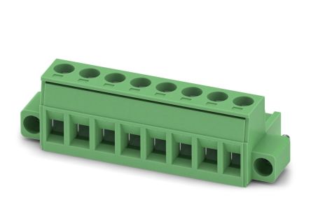 Phoenix Contact, 5.08mm Pitch, 5/ 4-ST-3, 5 BD:1-4, FMC 1, 8 Way, Pluggable Terminal Block, Plug, Through Hole, 1778043 [1778043]; 248-2384