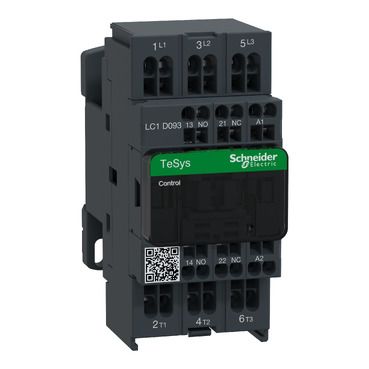 Schneider Electric TeSys D Contactor, 230 V ac Coil, 3-Pole, 9 A, 2.2 kW, 3NO [LC1D093P7]; 248-4087