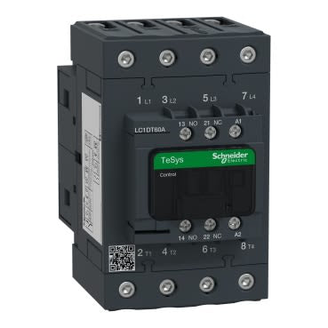 Schneider Electric TeSys D Contactor, 230 V ac Coil, 4-Pole, 60 A, 4NO [LC1DT60AP7]; 248-4098
