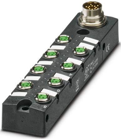 Phoenix Contact SACB Series Sensor Box, M8, 3 way, 8 port [1166980]; 249-2994