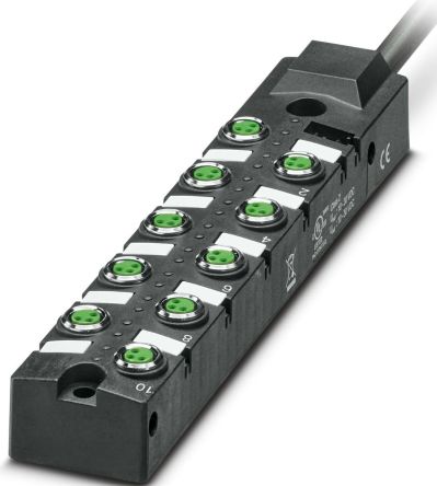 Phoenix Contact SACB Series Sensor Box, M8, 3 way, 10 port [1197328]; 249-3005