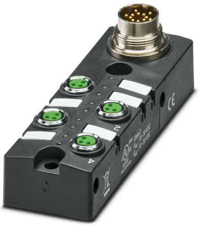Phoenix Contact SACB Series Sensor Box, M8, 3 way, 4 port [1197406]; 249-3007