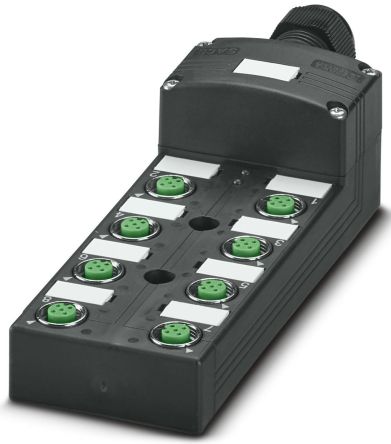 Phoenix Contact SACB Series Sensor Box, M12, 4 way, 8 port [1516881]; 249-3049