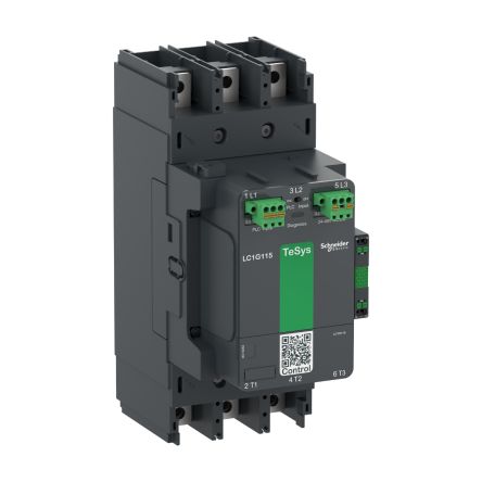 Schneider Electric TeSys F LC1G150 Contactor, 200 → 500 V ac/dc Coil, 3-Pole, 275 A, 1 NO + 1 NC [LC1G150LSEA]; 249-4744