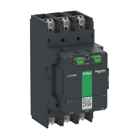 Schneider Electric TeSys F LC1G330 Contactor, 200 → 500 V ac/dc Coil, 3-Pole, 440 A, 1 NO + 1 NC [LC1G330LSEA]; 249-4768