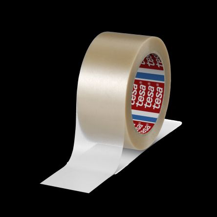 Tesa 4100 Transparent Packing Tape, 66m x 50mm [04100-00227-00]; 249-6593