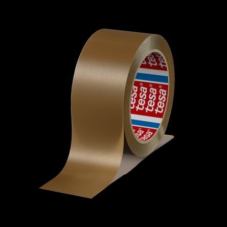 Tesa 4100 Brown Packing Tape, 66m x 50mm [04100-00228-00]; 249-6594