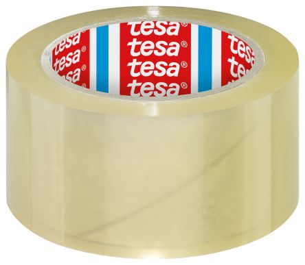 Tesa 4195 Transparent Packing Tape, 66m x 50mm [04195-00000-04]; 249-6602