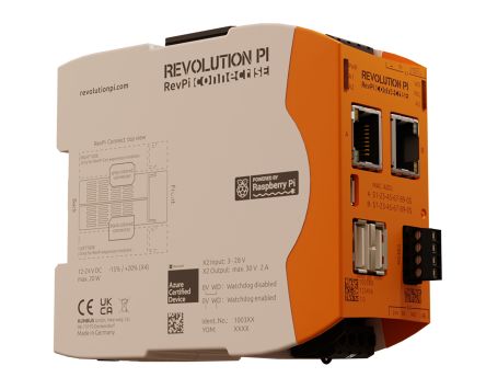 Revolution PI RevPi Connect SE, Industrial Computer, 20W, 1.5 GHz, 32GB (Flash) / 1GB (RAM), 4 Linux [PR100370]; 249-7745