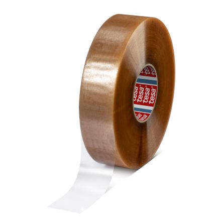 Tesa 4089 Transparent Packing Tape, 100m x 48mm [04089-00253-06]; 249-8455