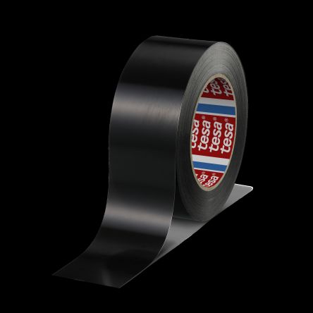 Tesa 4288 Black Strapping Tape, 66m x 50mm [04288-00082-00]; 249-8476