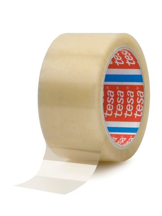 Tesa 64044 Transparent Packing Tape, 66m x 75mm [64044-00005-04]; 249-8607