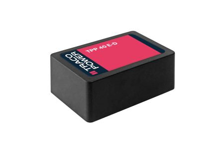 TRACOPOWER Power Supply, TPP 40-112E-D, 12V dc, 3.34A, 40W, 1 Output, 85 → 264V ac Input Voltage [TPP 40-112E-D]; 249-9863