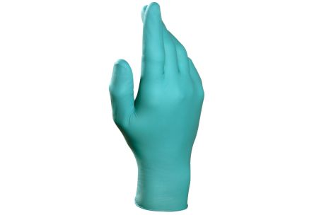 Mapa SOLO 977 Green Nitrile Chemical Resistant Gloves, Size 8, Nitrile Coating [34977068]; 250-7463
