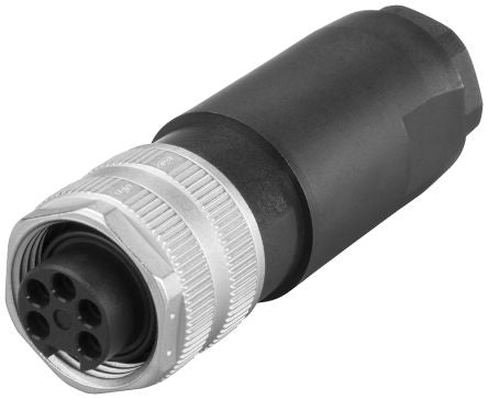 Siemens, Jack Cable Mount Circular Coaxial Connector, Screw Termination, Straight Body [6GK19050FB00]; 250-7471