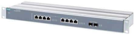 Siemens Managed 10 Port Network Switch With PoE [6GK51082QS003AR3]; 251-2098