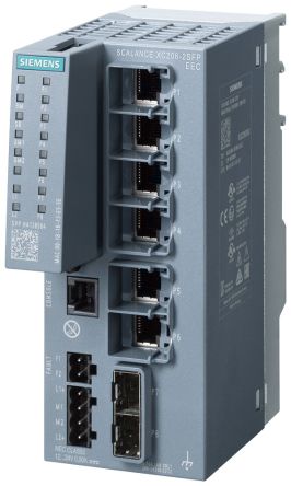 Siemens Managed 6 Port Network Switch [6GK52062BS002FC2]; 251-2109
