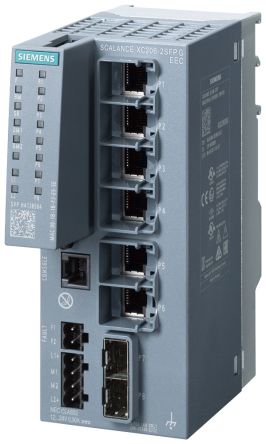 Siemens Managed 6 Port Network Switch [6GK52062GS002FC2]; 251-2110