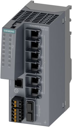 Siemens Managed 5 Port Network Switch With PoE [6GK52062RS005FC2]; 251-2113