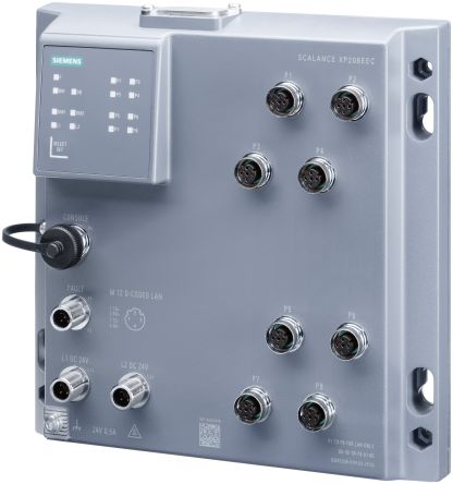 Siemens Managed 8 Port Network Switch [6GK52080HA002ES6]; 251-2116