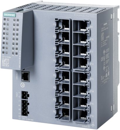 Siemens Managed 16 Port Network Switch [6GK52160BA002FC2]; 251-2120
