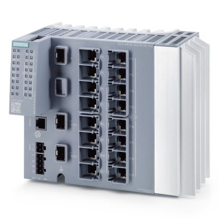 Siemens Managed 16 Port Network Switch With PoE [6GK52163RS002AC2]; 251-2122