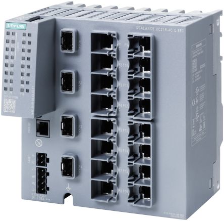 Siemens Managed 16 Port Network Switch [6GK52164GS002FC2]; 251-2125