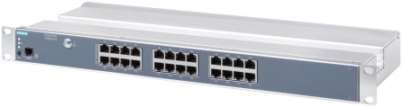 Siemens Managed 24 Port Network Switch [6GK53240BA003AR3]; 251-2129