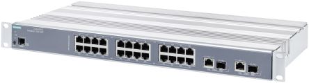 Siemens Managed 26 Port Network Switch With PoE [6GK53262QS003AR3]; 251-2148