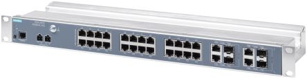Siemens Managed 28 Port Network Switch [6GK53284FS002AR3]; 251-2150