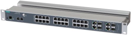 Siemens Managed 28 Port Network Switch [6GK53284FS002RR3]; 251-2152