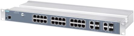 Siemens Managed 28 Port Network Switch [6GK53284FS003AR3]; 251-2153